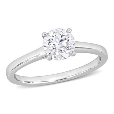 Belk & Co 1 ct. t.w. Diamond Solitaire Engagement Ring in Platinum, White, 8 -  0075000730646