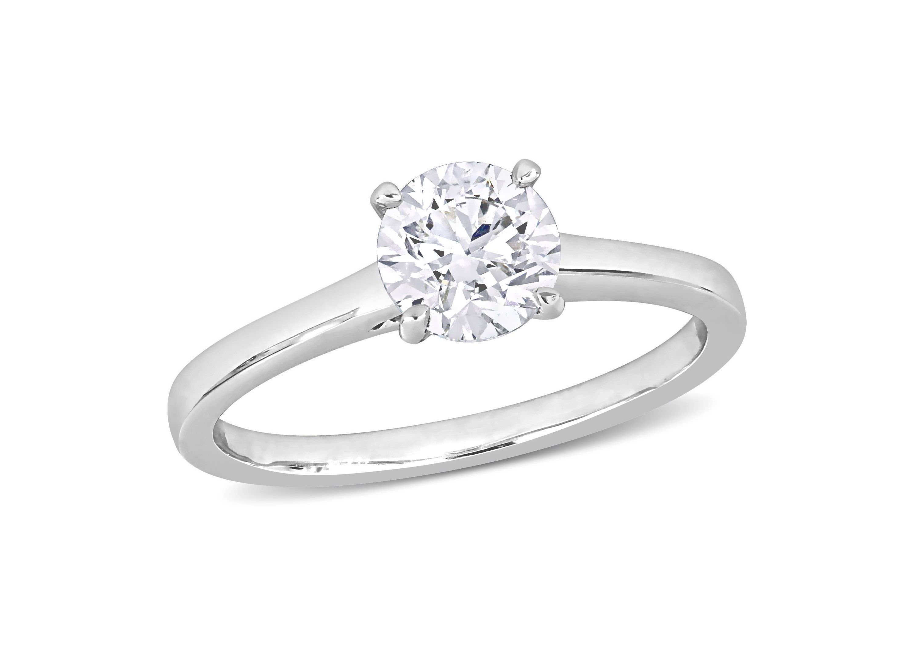 1 ct. t.w. Diamond Solitaire Engagement Ring in Platinum
