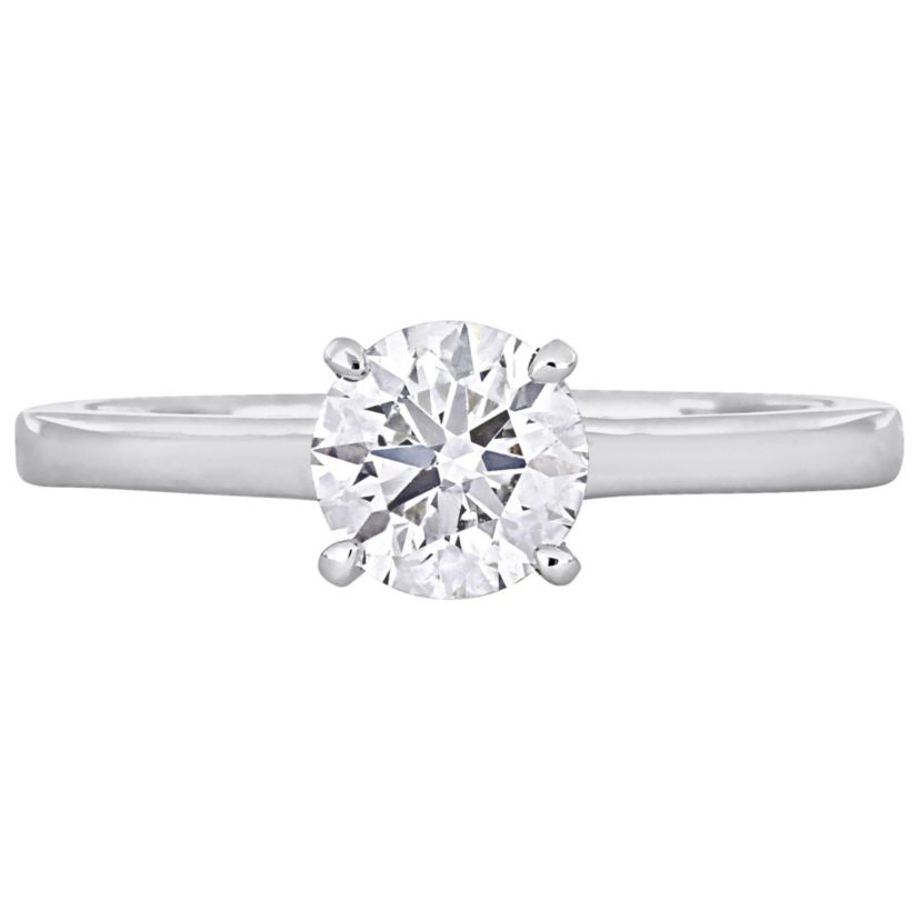 1 ct. t.w. Diamond Solitaire Engagement Ring in Platinum