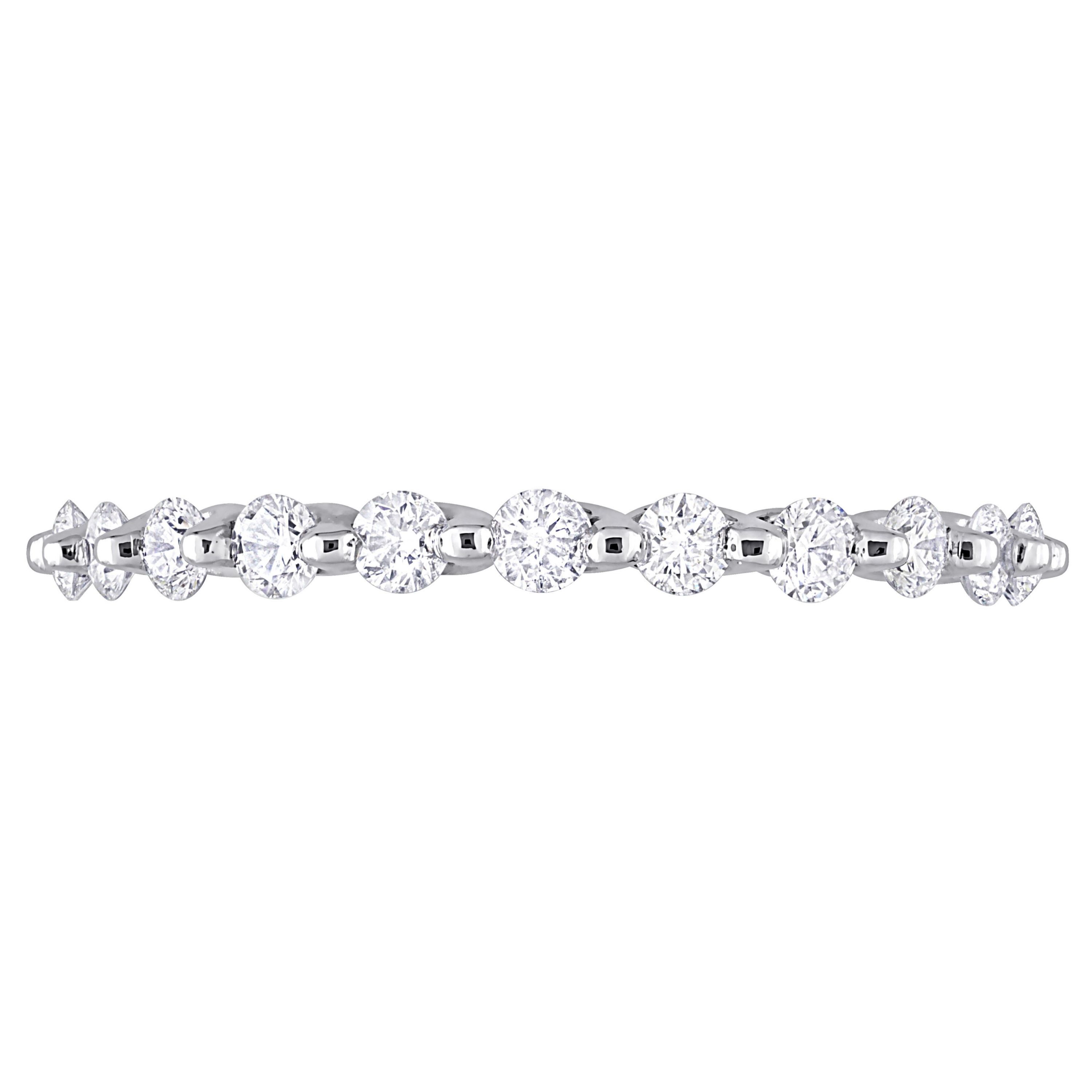 1 ct. t.w. Diamond Eternity Band in Platinum