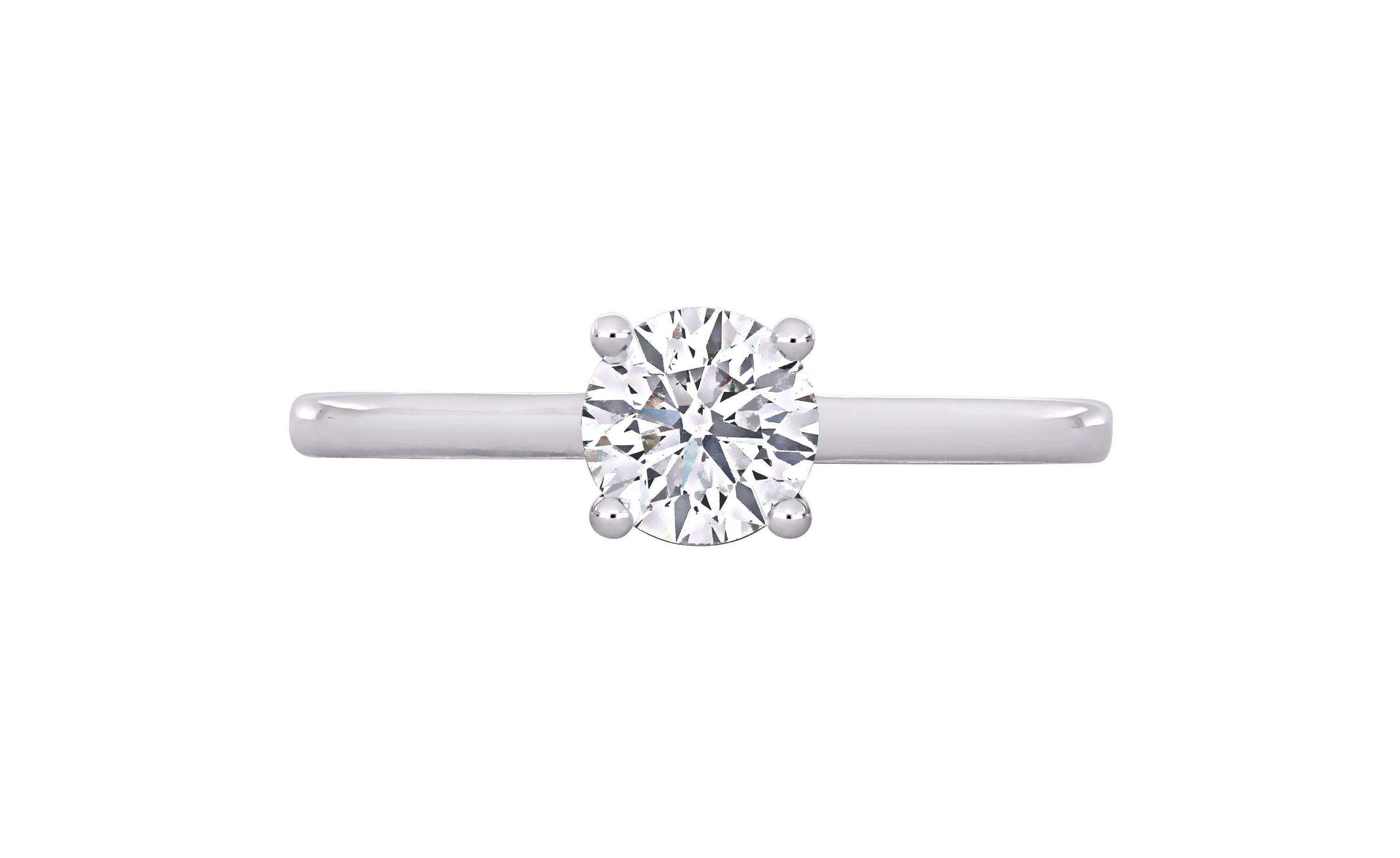 3/4 ct. t.w. Diamond Solitaire Ring in Platinum