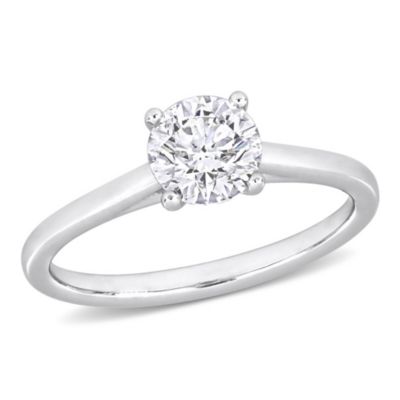 Belk &Amp; Co 1 Ct. T.w. Diamond Solitaire Engagement Ring In Platinum