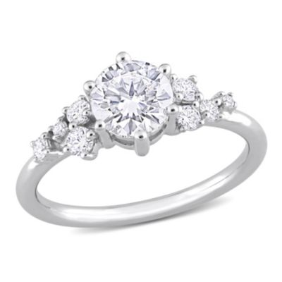 Belk & Co Lab Created 1.25 ct. t.w. Lab Grown Diamond Engagement Ring in 14K White Gold, 6 -  0075000739496