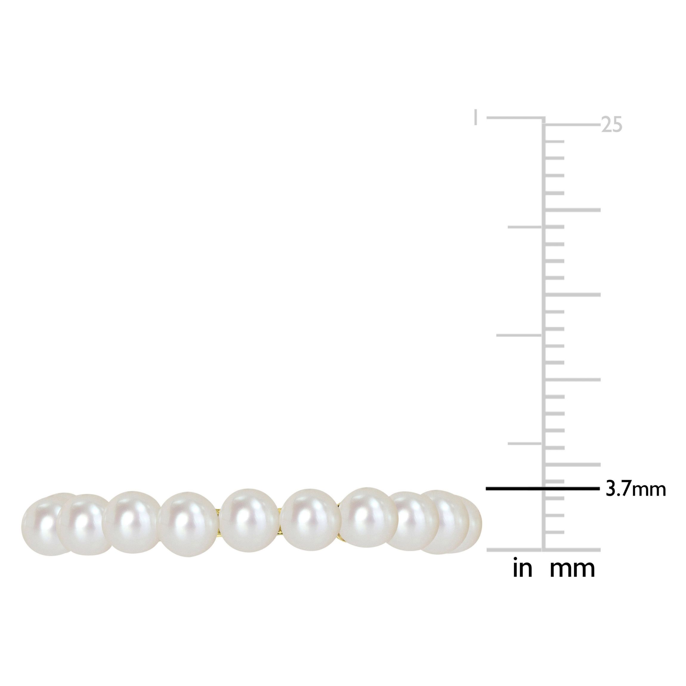 Freshwater Cultured Pearl Ring in 14K Yellow Gold