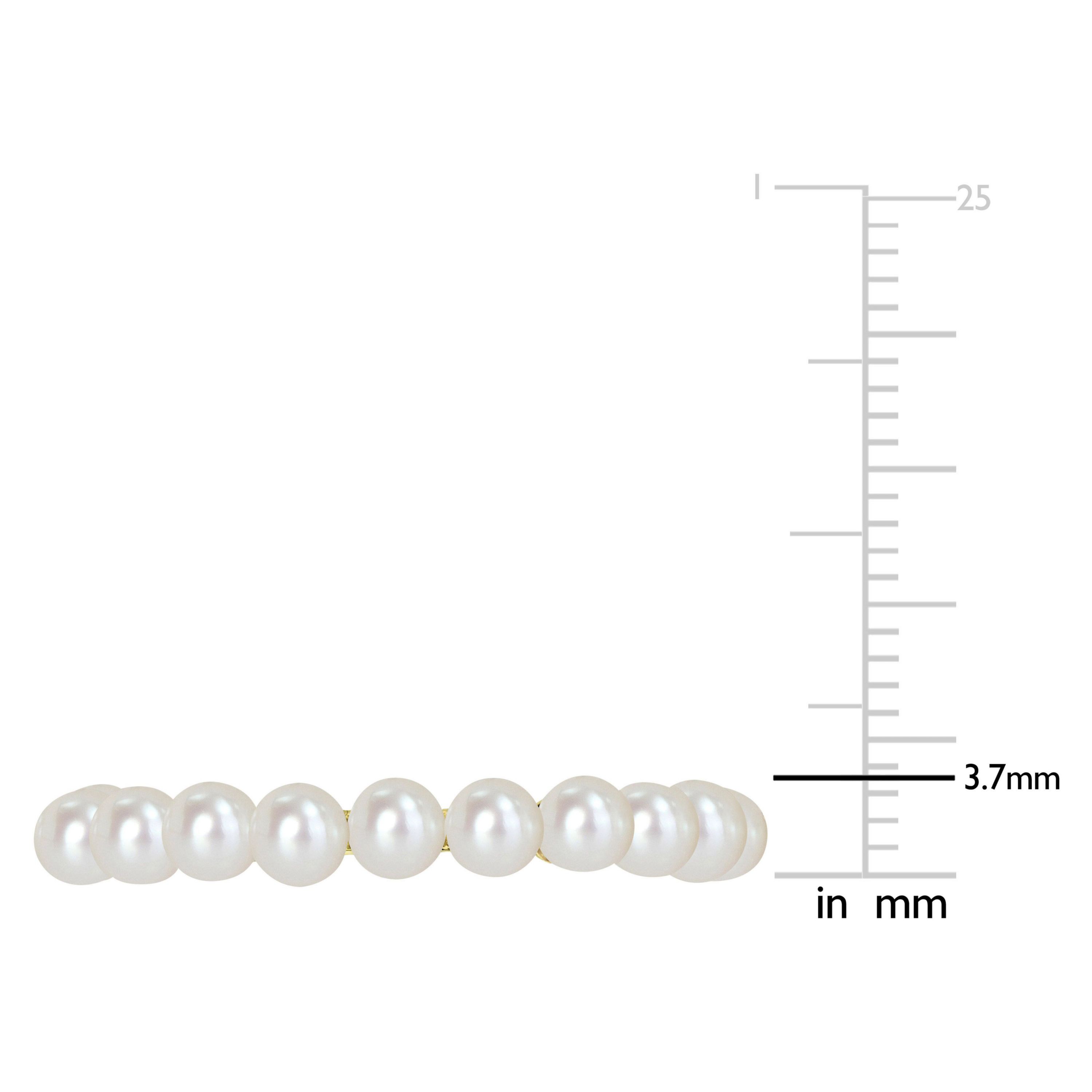Freshwater Cultured Pearl Ring in 14K Yellow Gold