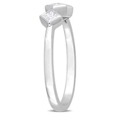 1/4 ct. t.w. Diamond 3-Stone Ring 14K White Gold