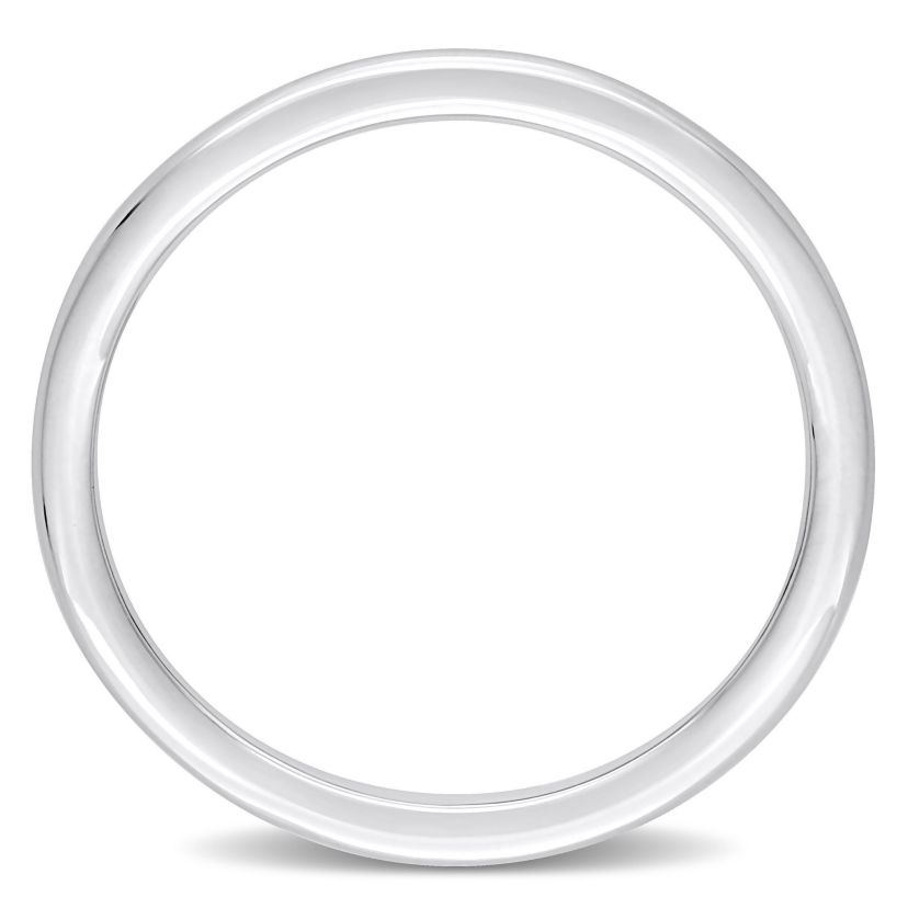 2mm Wedding Band in 14k White Gold