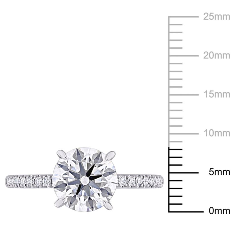 2.16 ct. t.w. Lab Grown Diamond Engagement Ring in 14K White Gold
