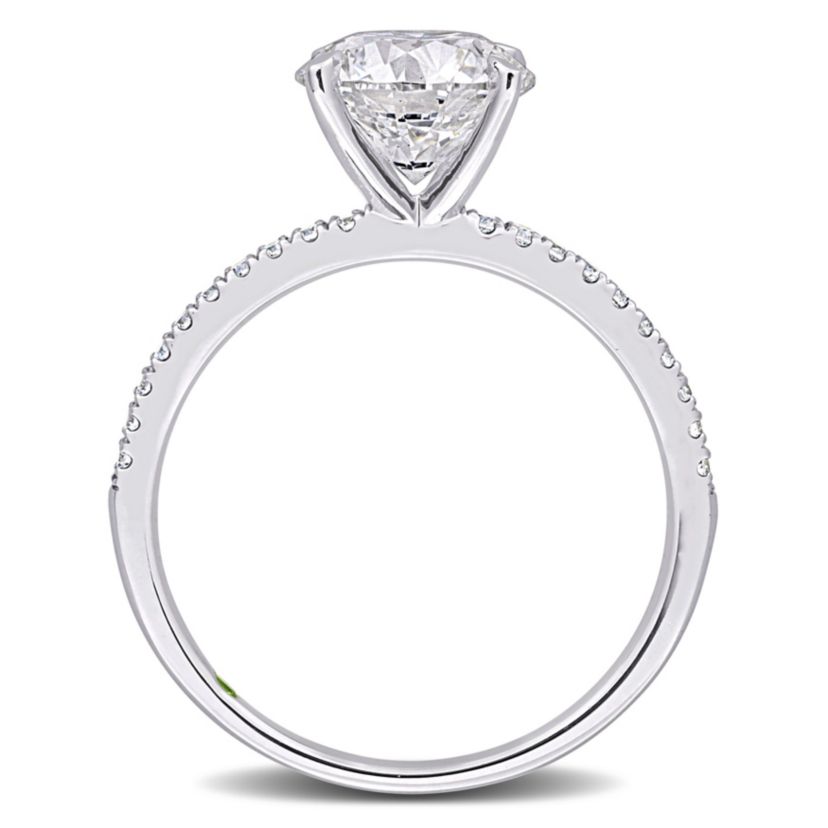 2.16 ct. t.w. Lab Grown Diamond Engagement Ring in 14K White Gold