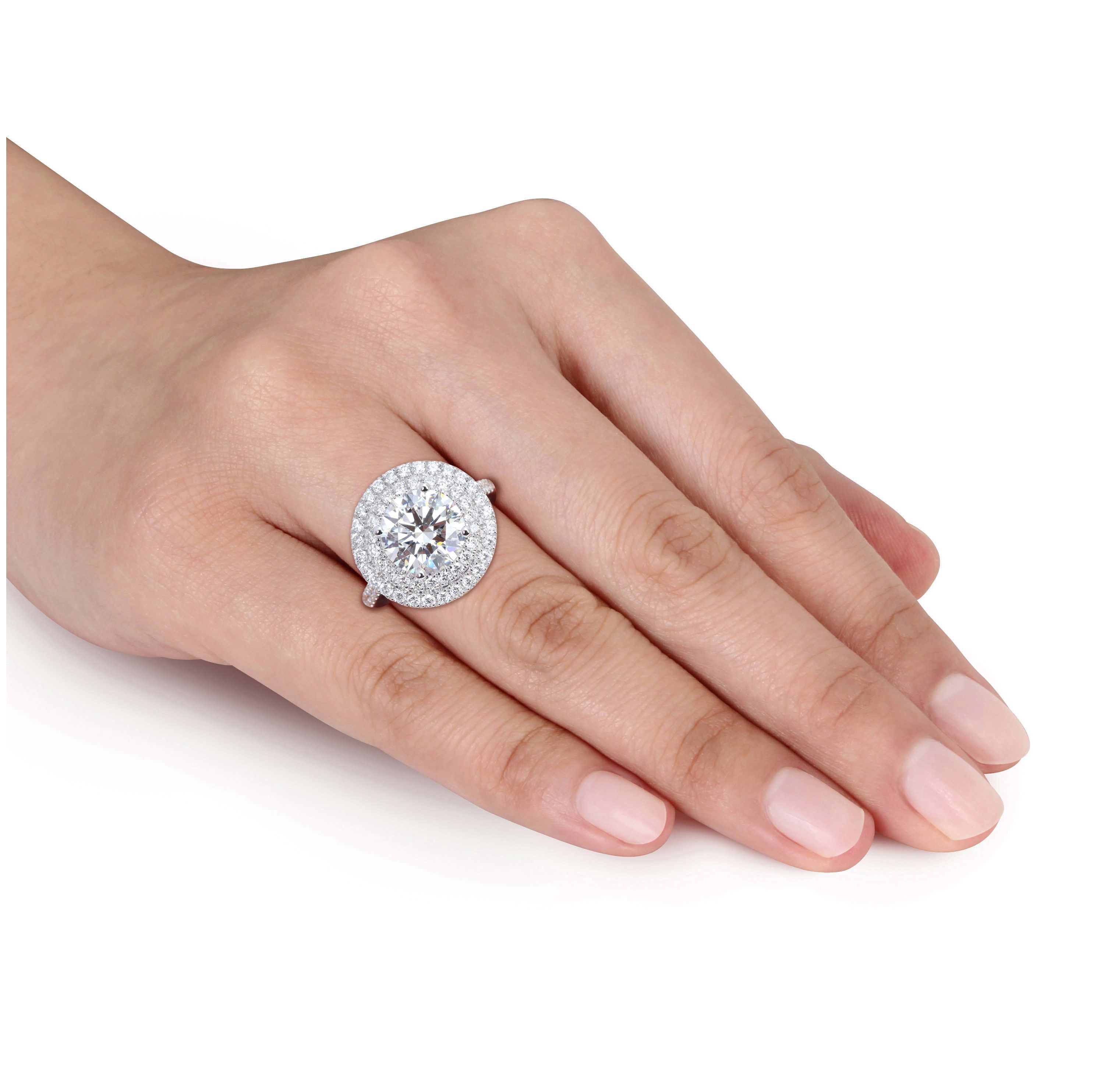 4 ct. t.w. Lab Grown Diamond Engagement Ring in 14K White Gold