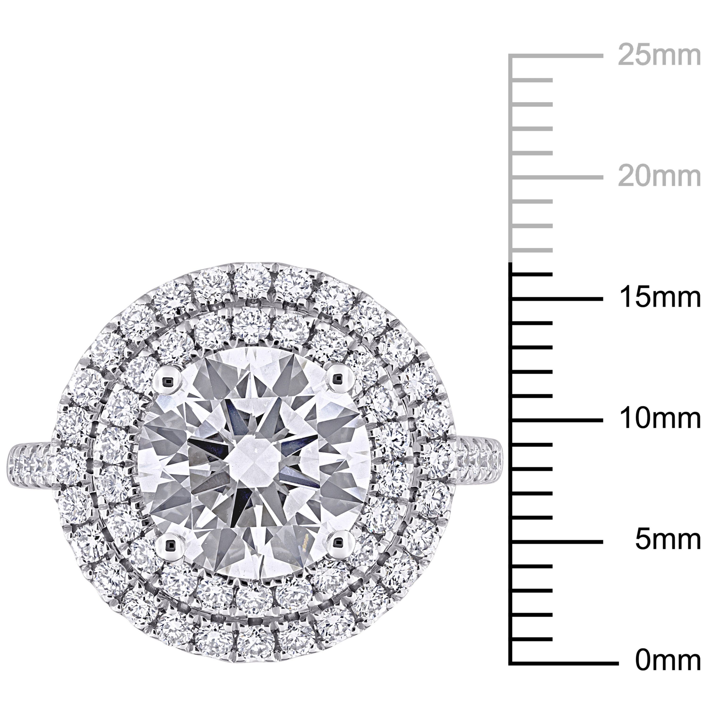 4 ct. t.w. Lab Grown Diamond Engagement Ring in 14K White Gold