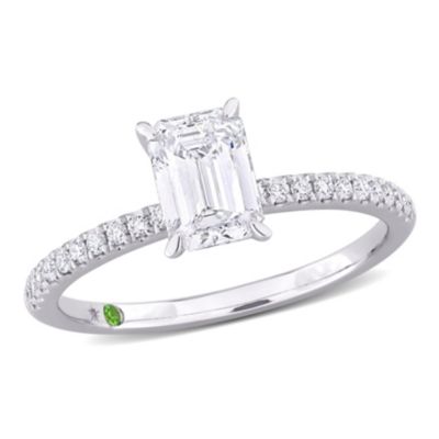 Belk & Co 1.16 ct. t.w. Lab Grown Diamond Engagement Ring in 14K White Gold, 8 -  0620400151272