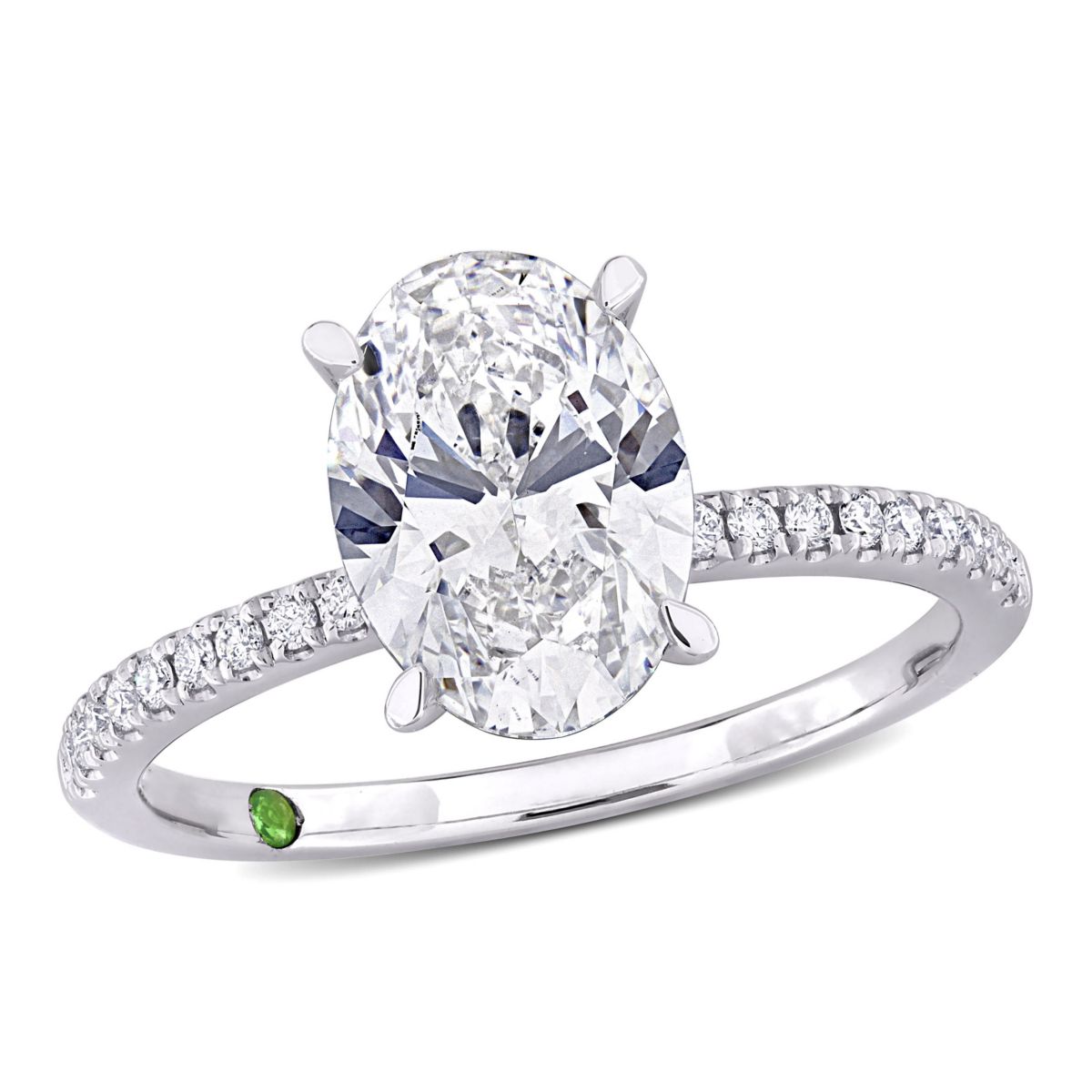Belk & Co. 2.16 ct. t.w. Lab Grown Diamond Engagement Ring in 14K White ...