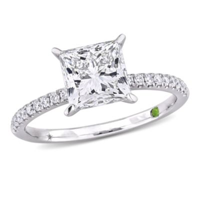 Belk & Co 2.16 ct. t.w. Lab Grown Diamond Engagement Ring in 14K White Gold, 9 -  0620400151227