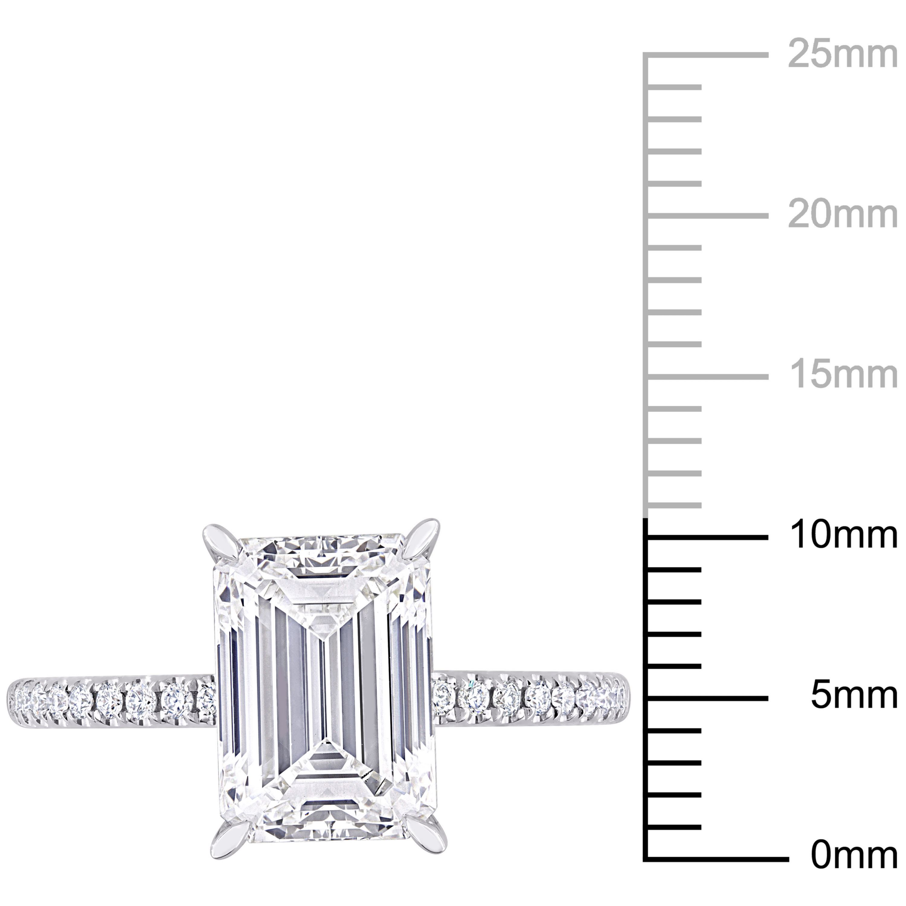 3.11 ct. t.w. Lab Grown Diamond Engagement Ring in 14K White Gold