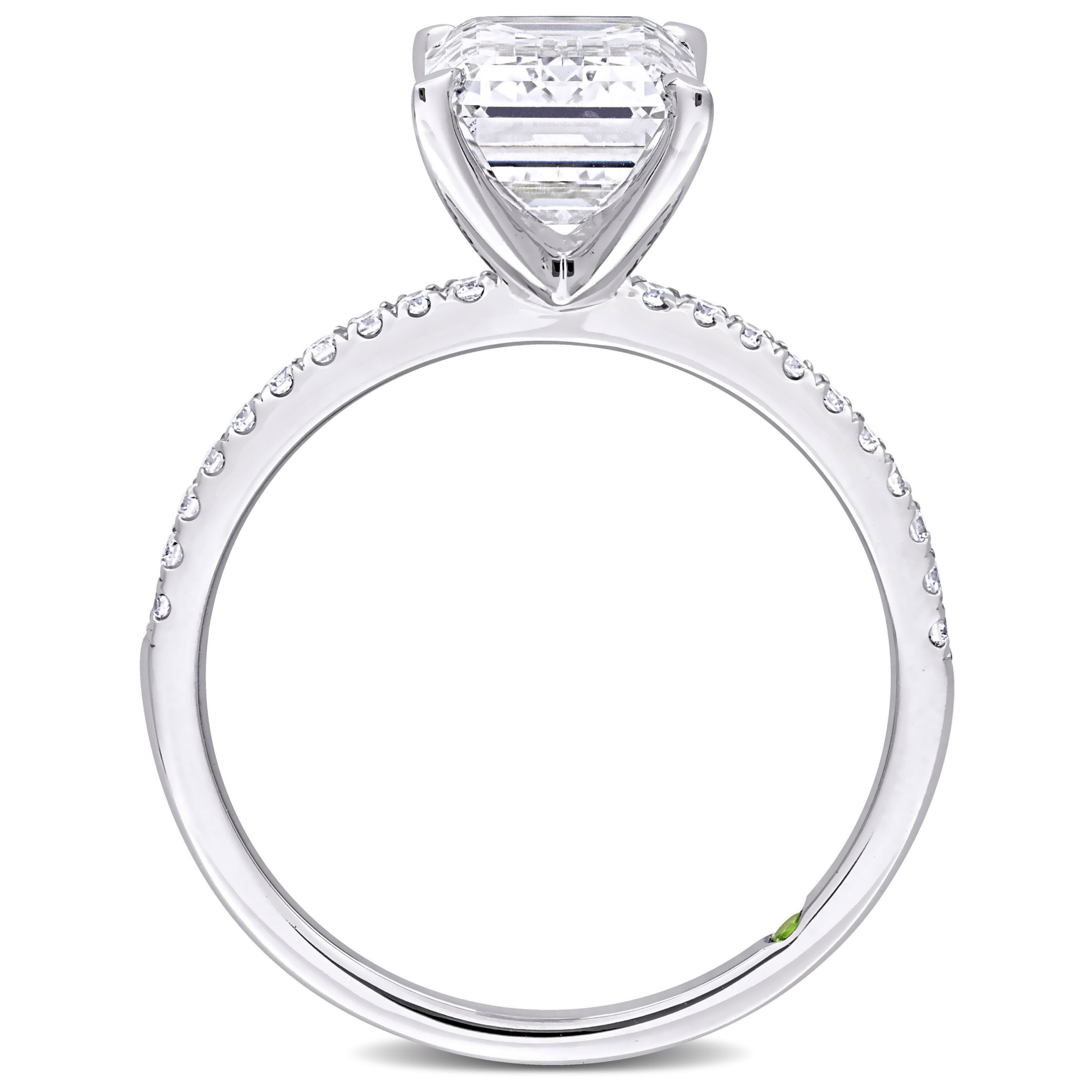 3.11 ct. t.w. Lab Grown Diamond Engagement Ring in 14K White Gold