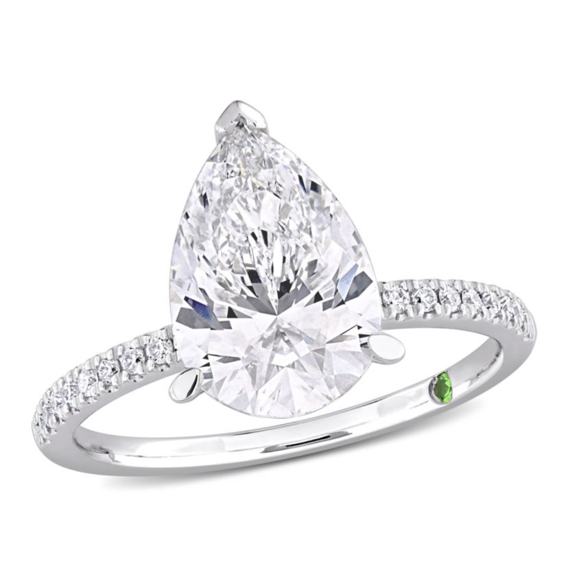 3.16 ct. t.w. Lab Grown Diamond Engagement Ring in 14K White Gold