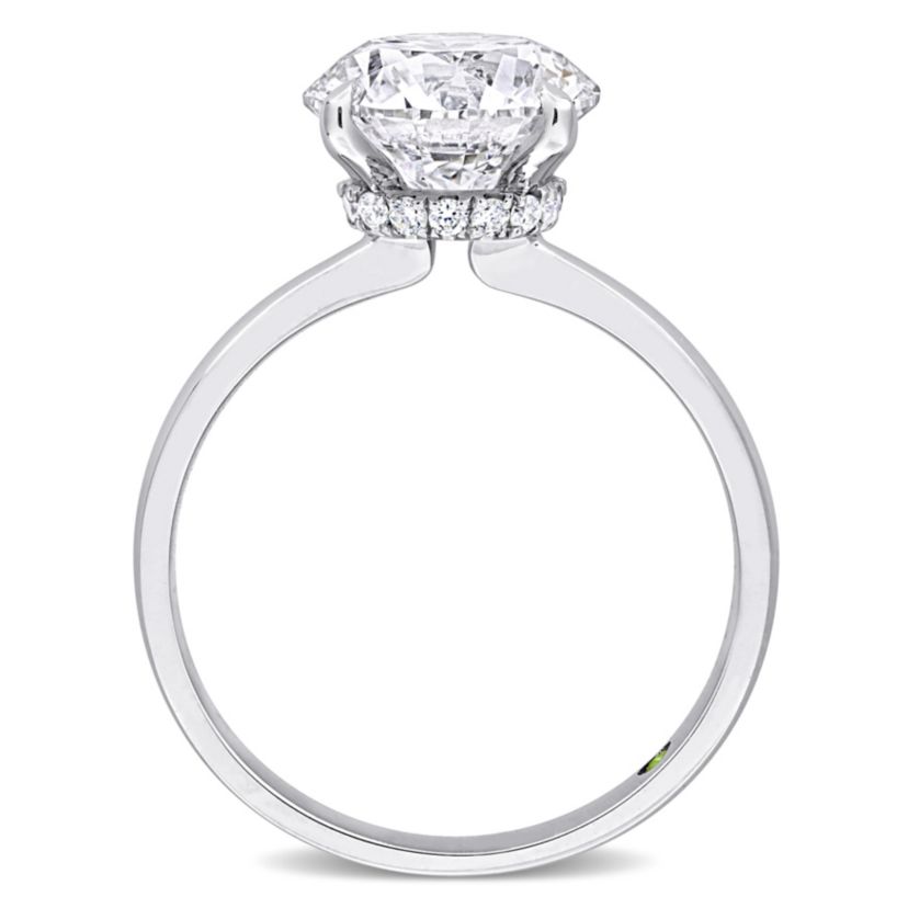 2.09 ct. t.w. Lab Grown Diamond Solitaire Ring in 14K White Gold