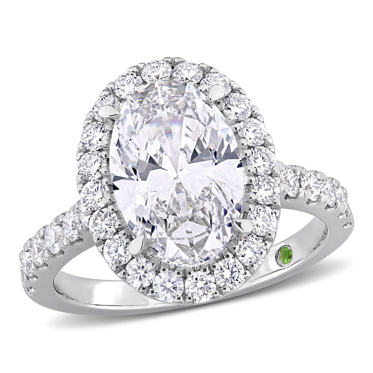 Belk & Co. 3.90 ct. t.w. Lab Grown Diamond Engagement Ring in 14K White ...