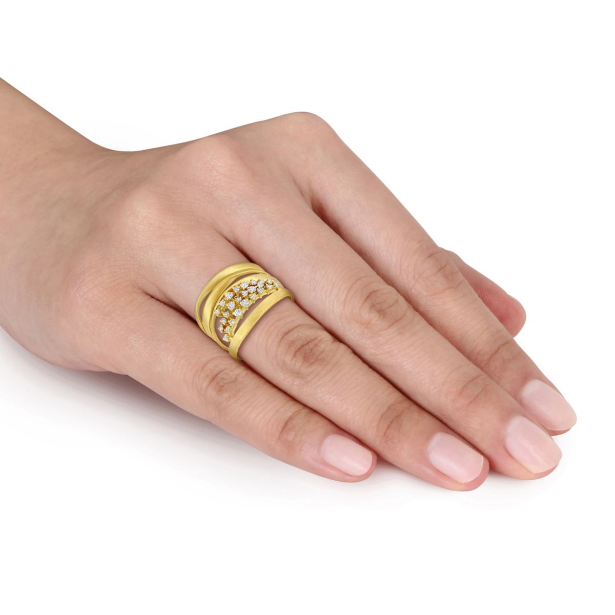 Belk & Co. 1/3 ct. t.w. Diamond Stackable Ring in 14K Yellow Gold | Belk