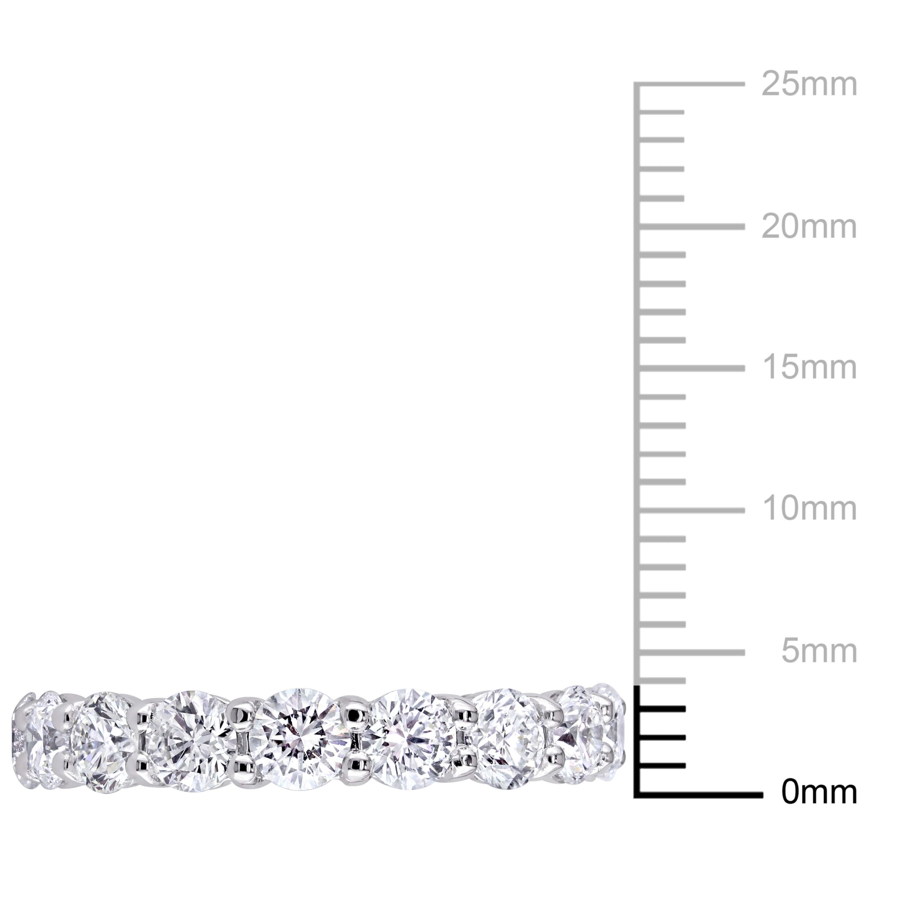 4 ct. t.w. Diamond Eternity Band Ring in 18K White Gold