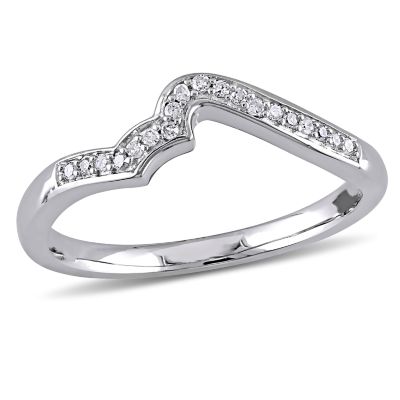 Belk & Co Diamond Ring in Sterling Silver