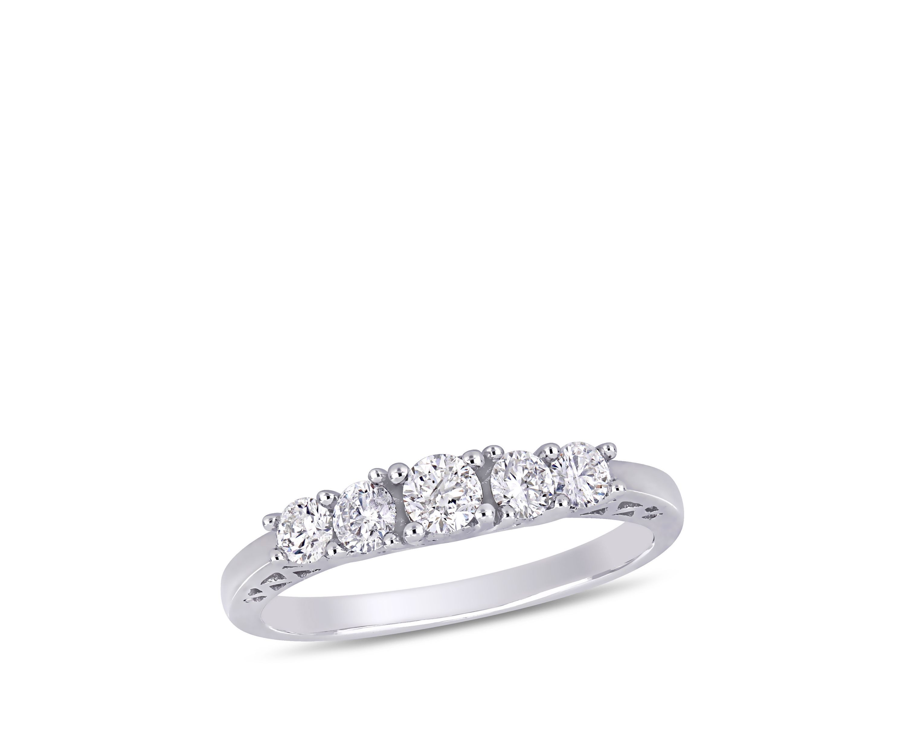 1/2 ct. t.w. Diamond 5 Stone Engagement Ring