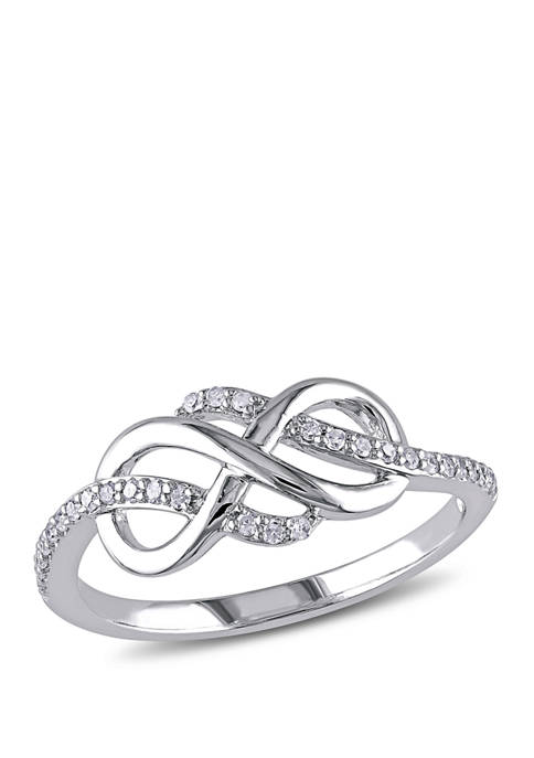 Belk & Co. Diamond Infinity Ring in 10K