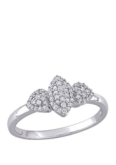 Belk & Co. Diamond Marquise and Heart Shaped