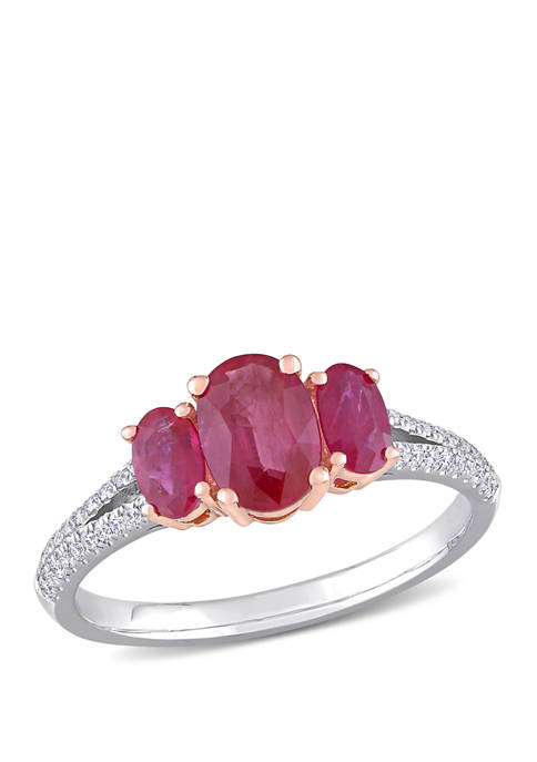 Belk & Co. 1.5 ct. t.w. Ruby and
