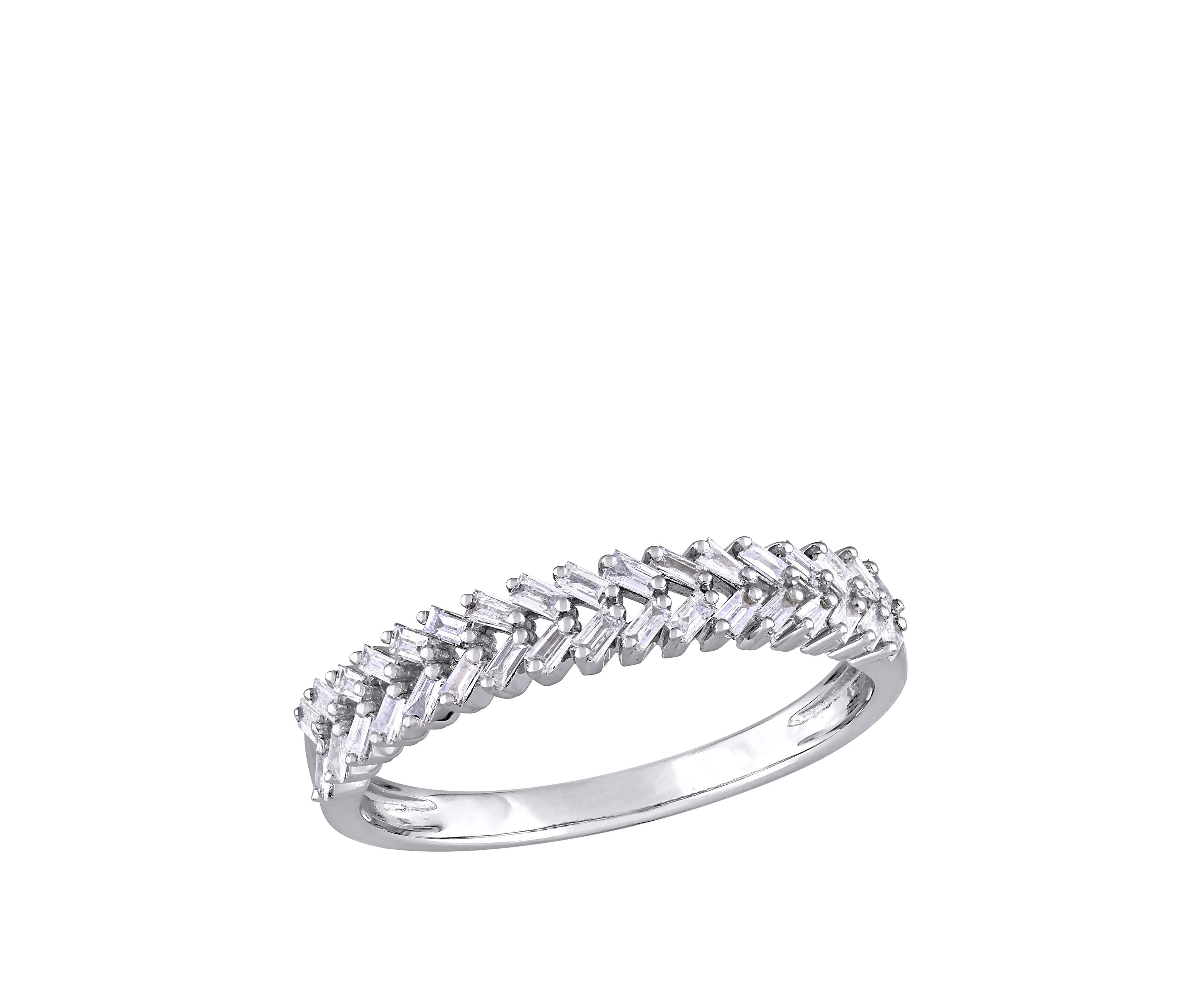1/3 ct. t.w. Diamond Anniversary Ring in 14K White Gold