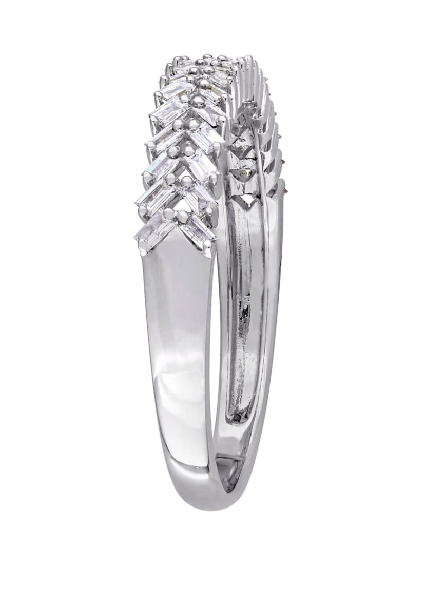 1/3 ct. t.w. Diamond Anniversary Ring in 14K White Gold