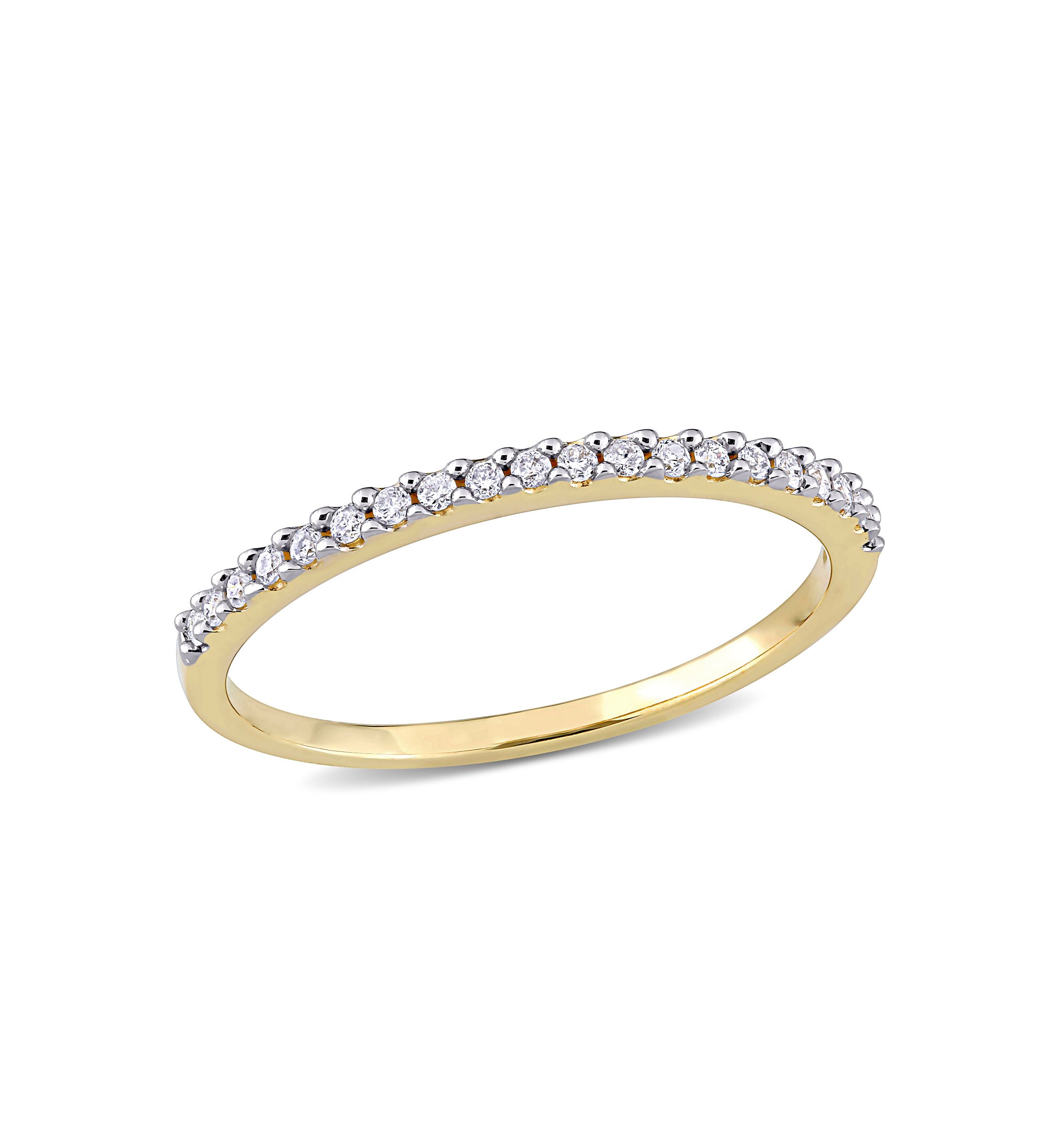 1/5 ct. t.w. Diamond Anniversary Band in 10K Yellow Gold