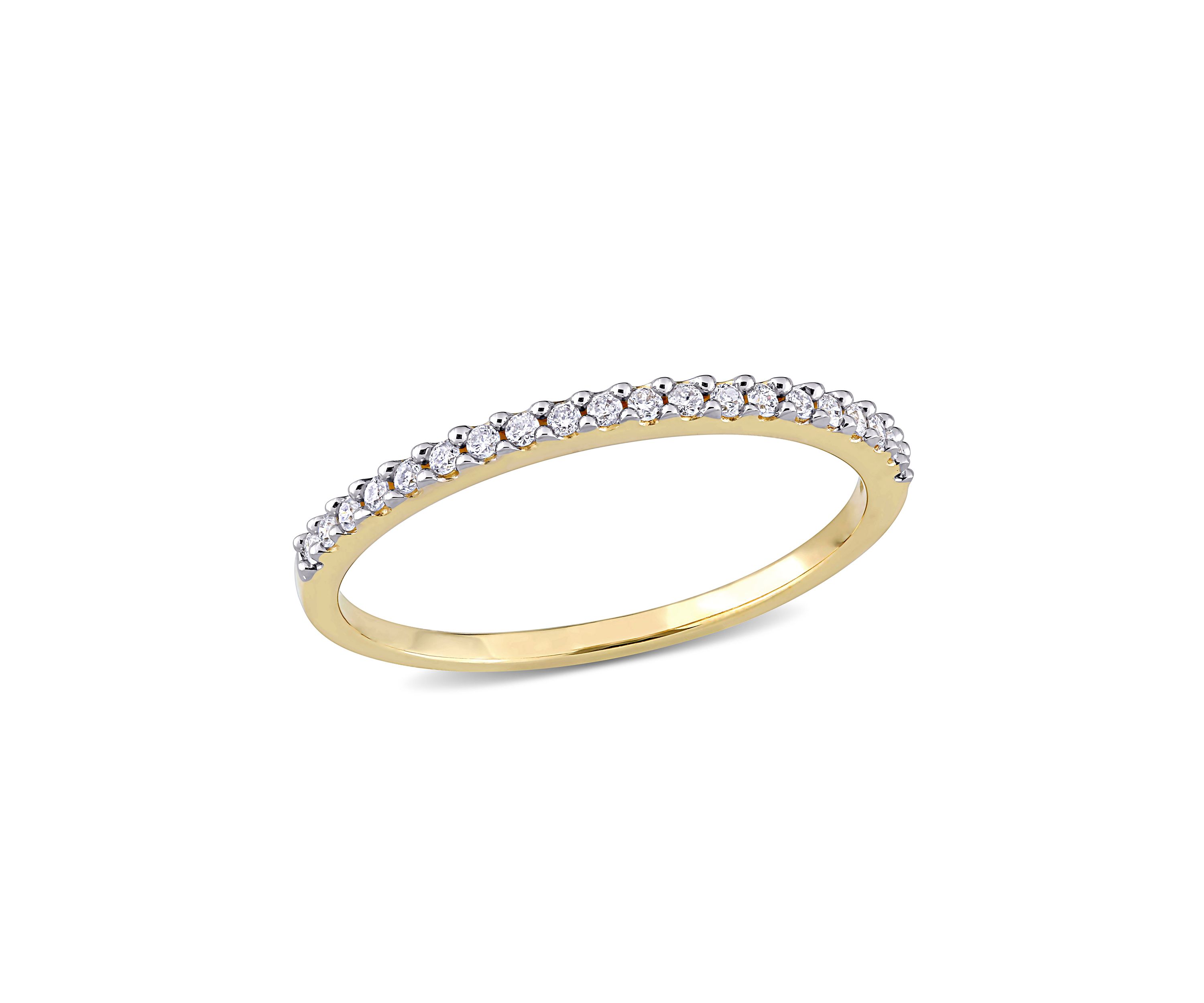 1/5 ct. t.w. Diamond Anniversary Band in 10K Yellow Gold