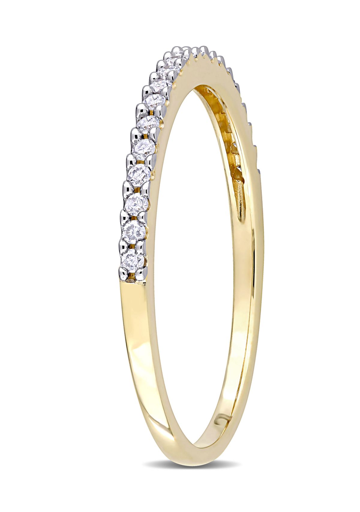 1/5 ct. t.w. Diamond Anniversary Band in 10K Yellow Gold