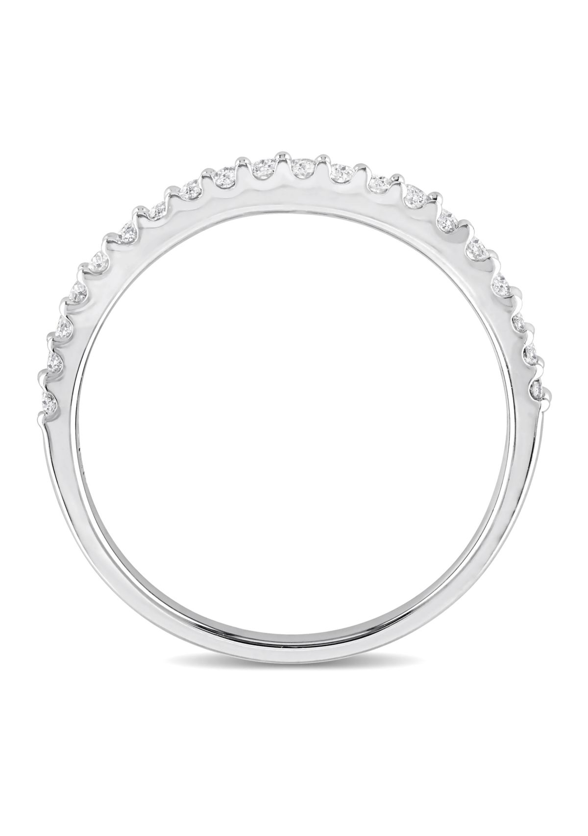 1/5 ct. t.w. Diamond Anniversary Band in 10K White Gold