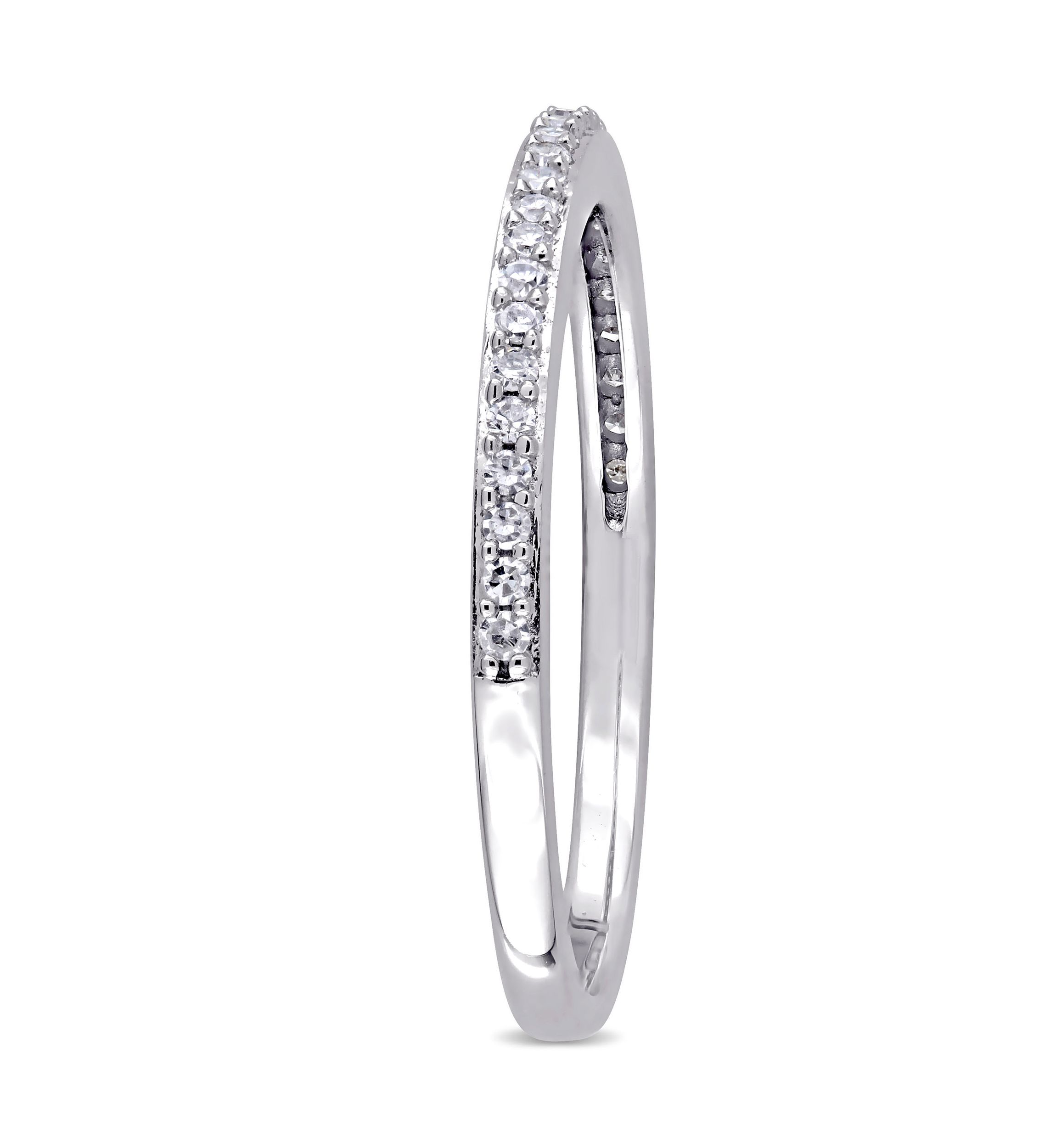 1/8 ct. t.w. Diamond Anniversary Band in 14K White Gold