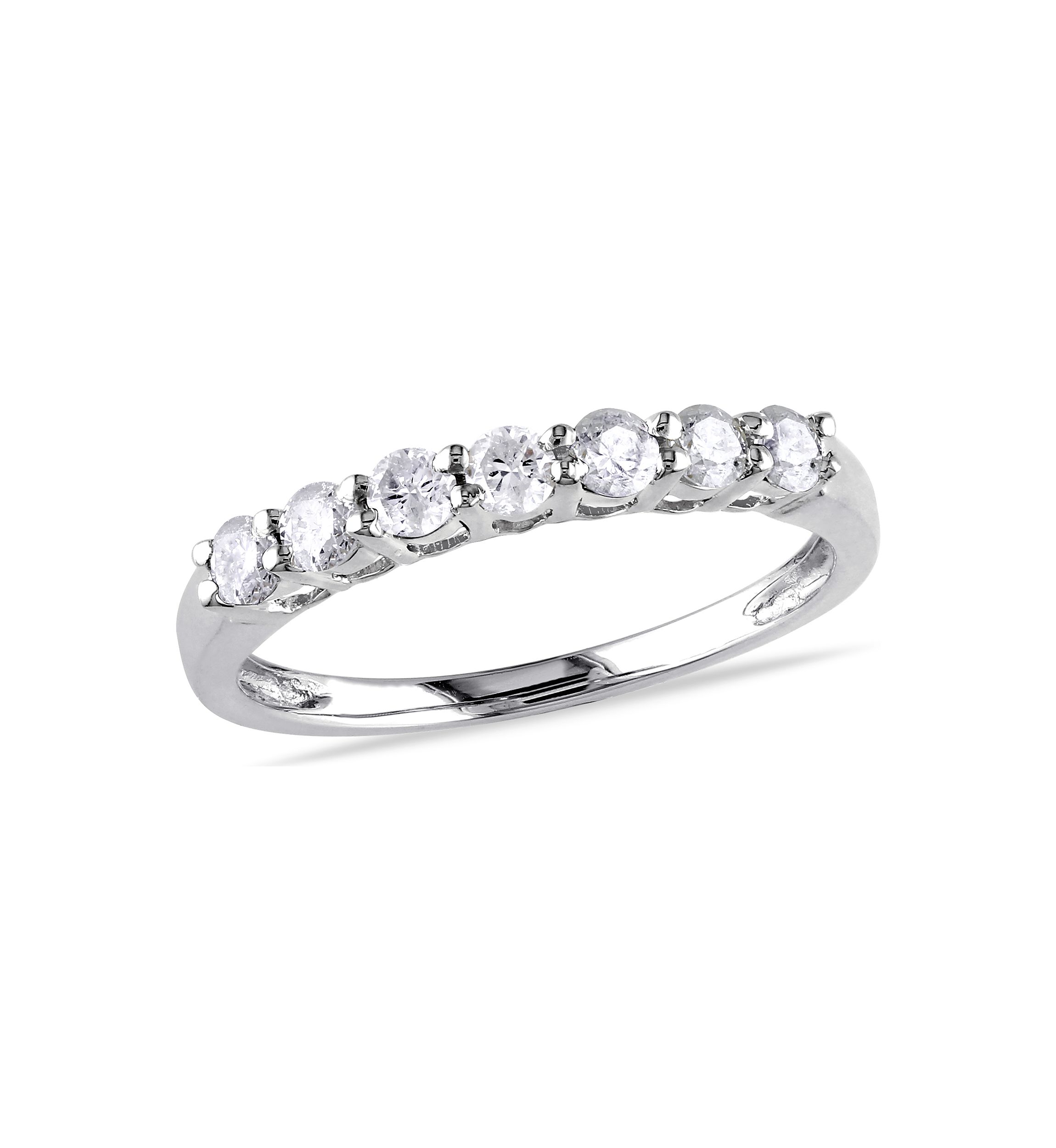 1/2 ct. t.w. Diamond Anniversary Band in 10K White Gold