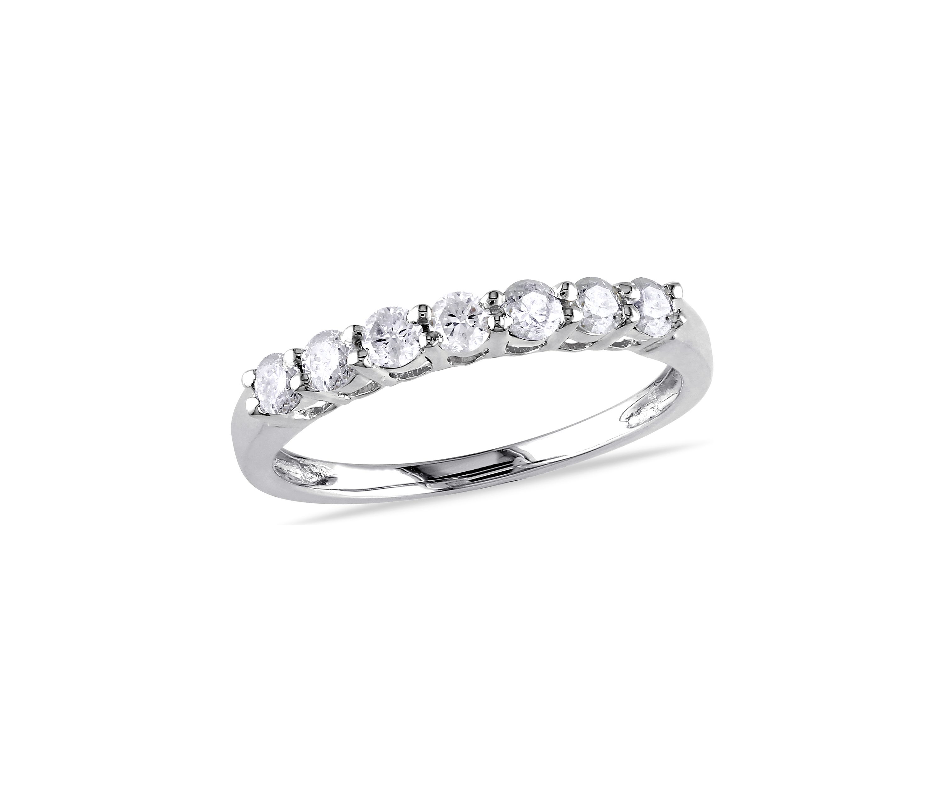 1/2 ct. t.w. Diamond Anniversary Band in 10K White Gold
