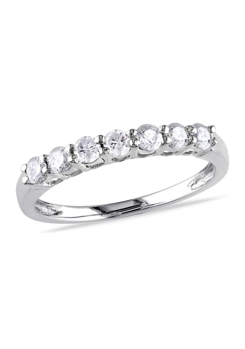 1/2 ct. t.w. Diamond Anniversary Band in 10K White Gold