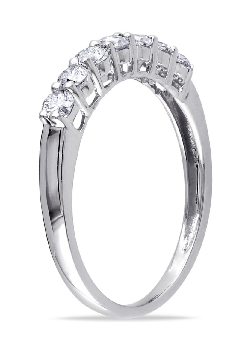 1/2 ct. t.w. Diamond Anniversary Band in 10K White Gold