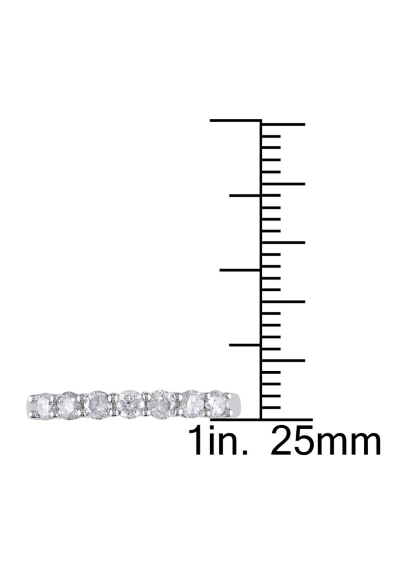 1/2 ct. t.w. Diamond Anniversary Band in 10K White Gold