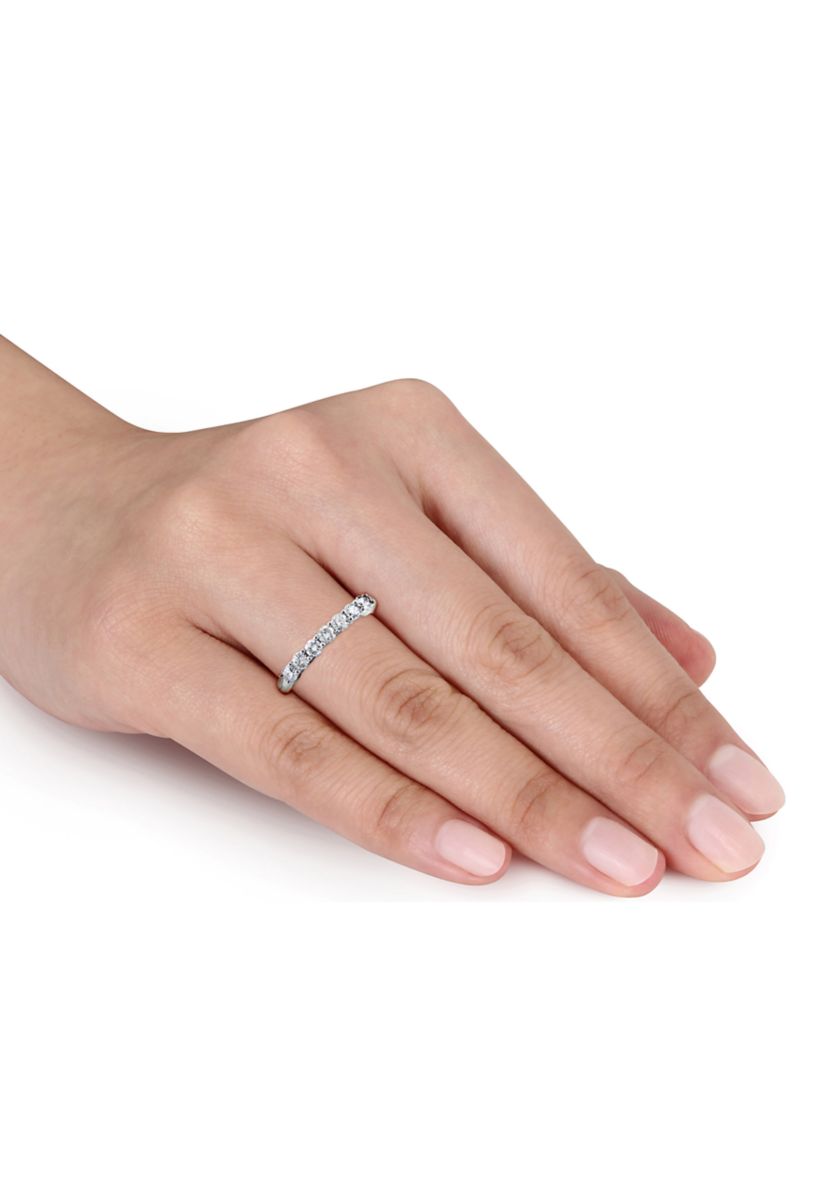 1/2 ct. t.w. Diamond Anniversary Band in 10K White Gold
