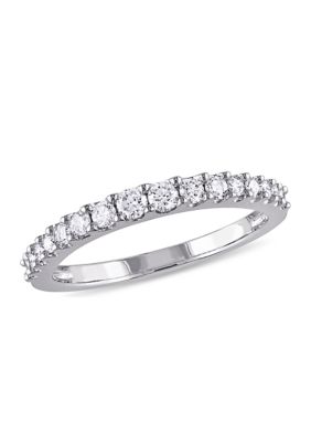 Belk & Co 3/8 Ct. T.w. Diamond Eternity Ring In 14K White Gold
