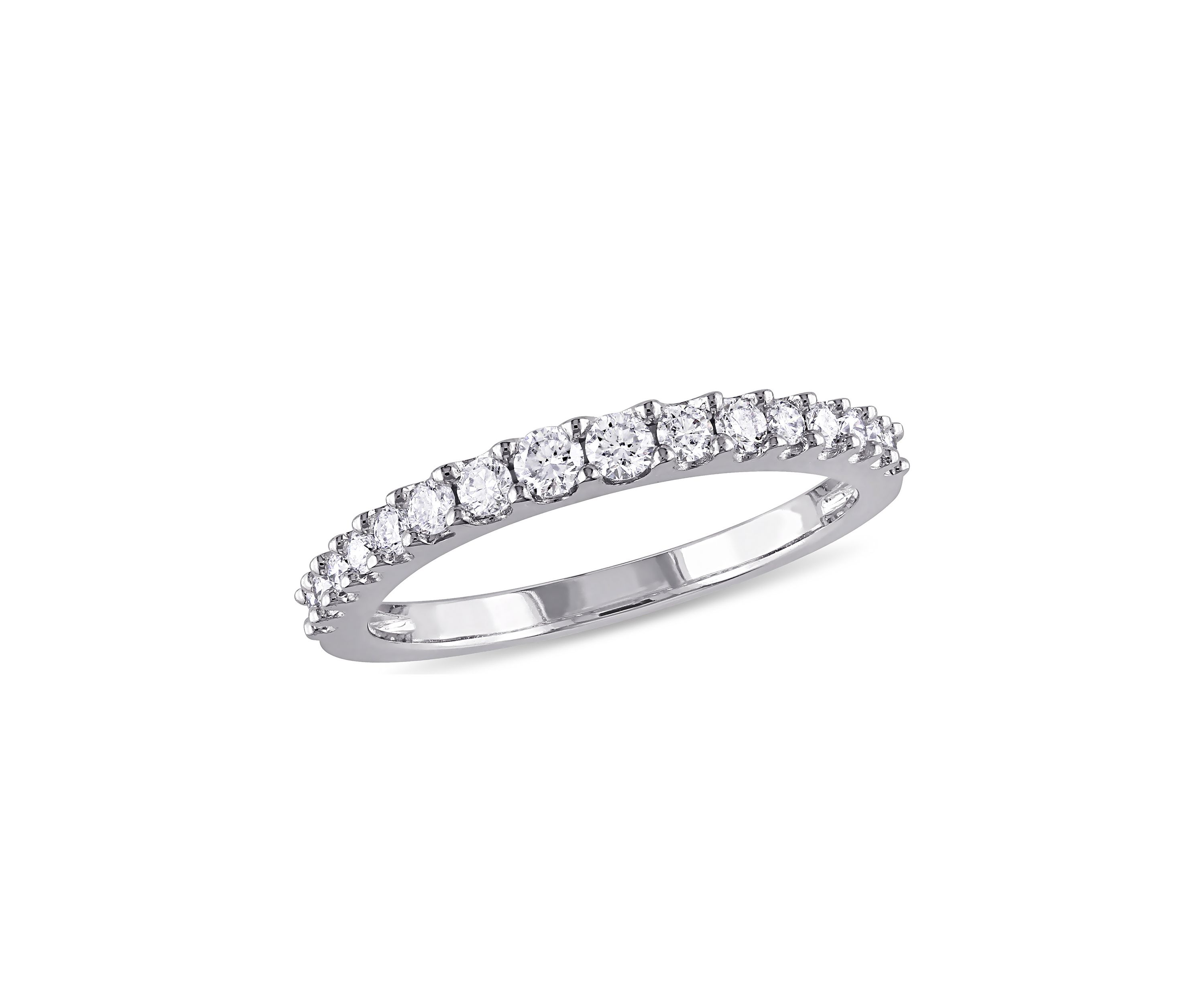 3/8 ct. t.w. Diamond Eternity Ring in 14K White Gold