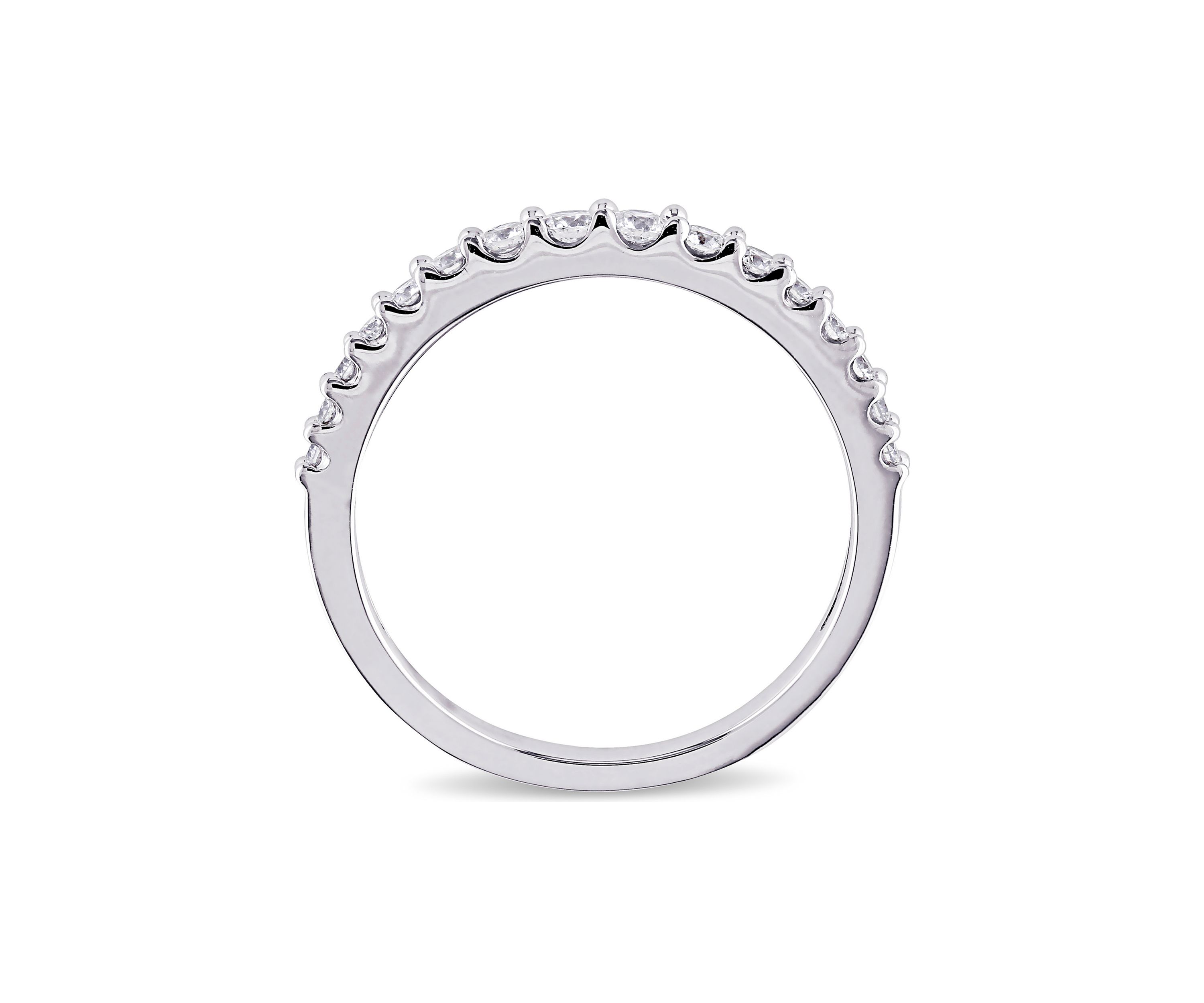 3/8 ct. t.w. Diamond Eternity Ring in 14K White Gold