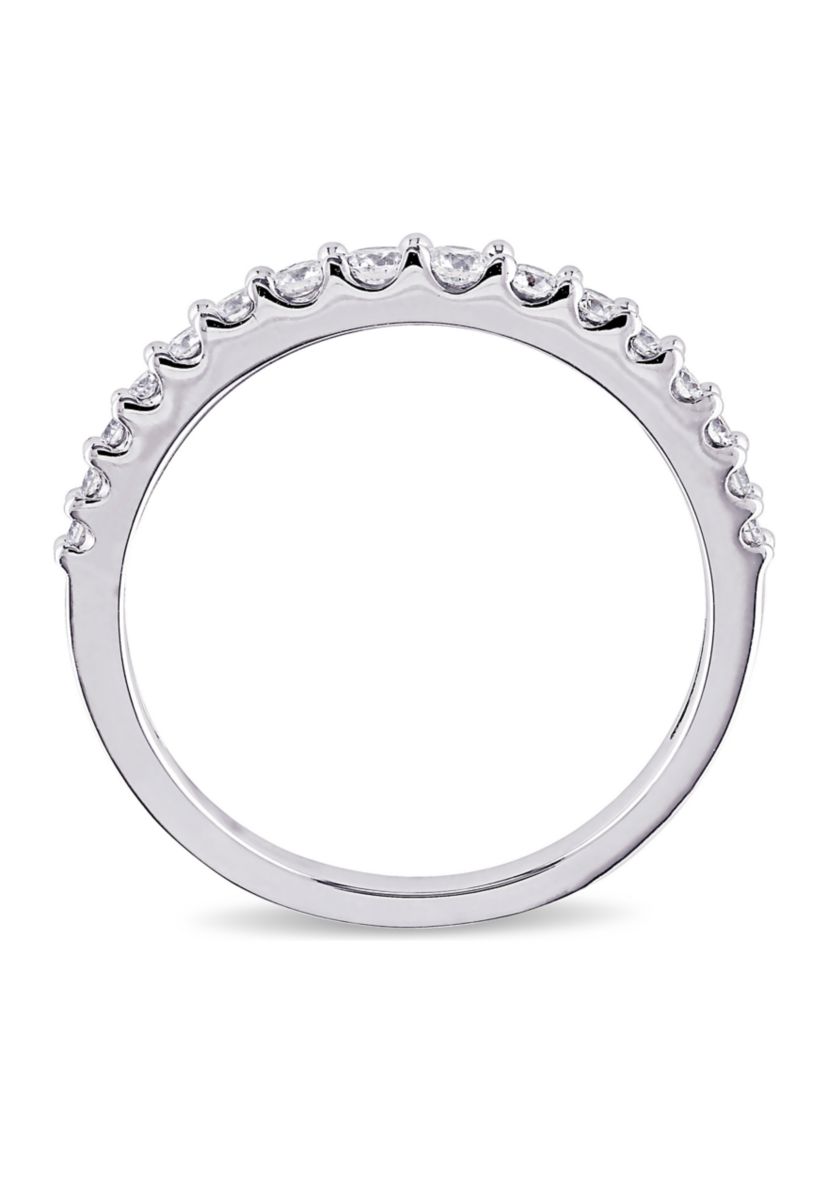 3/8 ct. t.w. Diamond Eternity Ring in 14K White Gold