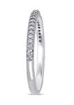 1/8 ct. t.w. Diamond Eternity Ring in 14K White Gold