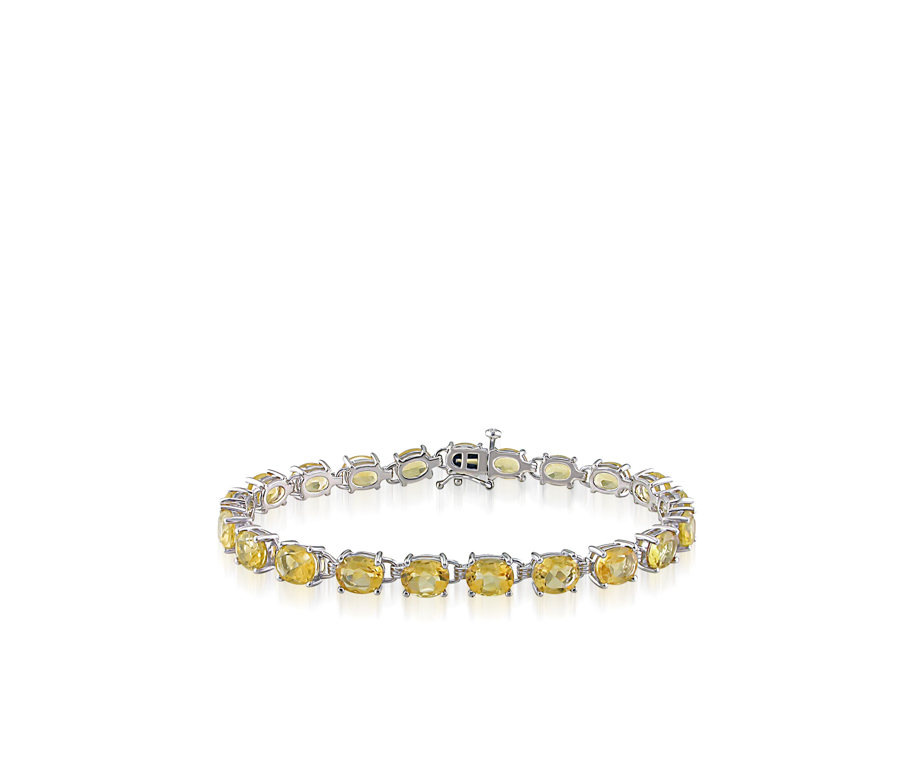 Sterling Silver Citrine Bracelet