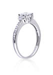 1/2 ct. t.w. Diamond Promise Ring in 10k White Gold
